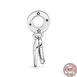 925 Silver DIY Jewelry Buckle Heart Charm for Bracelet & Bangle