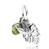 925 Silver Dolphin Butterfly Reindeer Pendant Charm Bracelet Bead