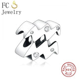 925 Silver 12 Constellation Zodiac Sign Beads for Berloque