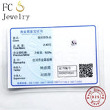 Sterling Silver Heart Bead Charm for Bracelet Pink Zircon Love Mom Berloque