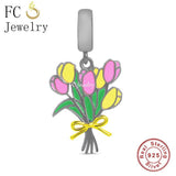 925 Silver Charms Bracelet DIY for Women