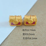 Vintage Heart DIY Beads Charm for Bracelet