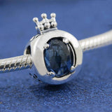 Clear Crystal Beads for 925 Sterling Silver Charm Bracelet Bangle