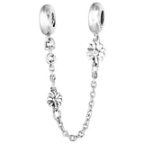 Moon & Star Butterfly Charm for 925 Silver Bracelet