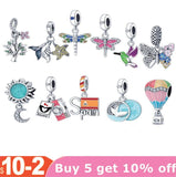 Silver 925 Beads for Charm Bracelet Necklace