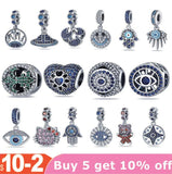 925 Silver Beads for Charm Bracelet Necklace Women Pendant