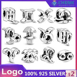 925 Sterling Silver Charm Bracelet Diy Stone Women Chinese Charms Jewelry Making