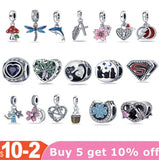 Silver 925 Charms Beads for Jewelry Making
