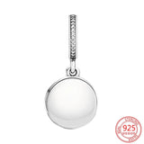 925 Silver Double Golden Tree Charm for Bracelet Necklace Pendant