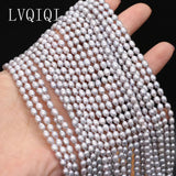 Gray Rice Freshwater Pearl Beads for DIY Jewelry Making
