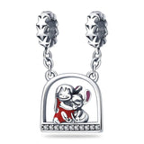 925 Silver Plata Charms Fit 3mm Bracelet Necklace