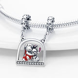 925 Silver Plata Charms Fit 3mm Bracelet Necklace