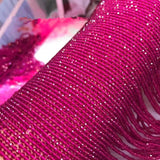 Spinel Round Faceted Loose Beads 2/3/4mm 14in for Jewelry Making Rainbow