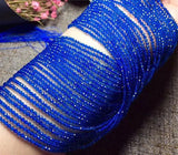 Spinel Round Faceted Loose Beads 2/3/4mm 14in for Jewelry Making Rainbow