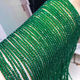 Spinel Round Faceted Loose Beads 2/3/4mm 14in for Jewelry Making Rainbow