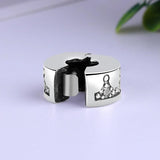 925 Sterling Silver Crown Clip Charm Bead for Bracelets