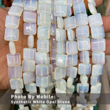 Gray Agate Unakite Square Shape Gemstone for Jewelry Making