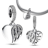 925 Silver Heartbeat Charm for Women Gift