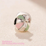 925 Sterling Silver Propeller Hat Boy Charm Bead for Bracelets
