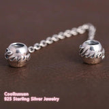 925 Silver Love Always Safety Chain Charm Bracelet Fit, Mother's Gift