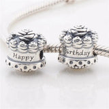 925 Silver Merry Christmas Charms for Bracelets & Neckla