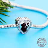 925 Silver Mom Hug Baby Son Charm Bracelet - Mother's Berloque