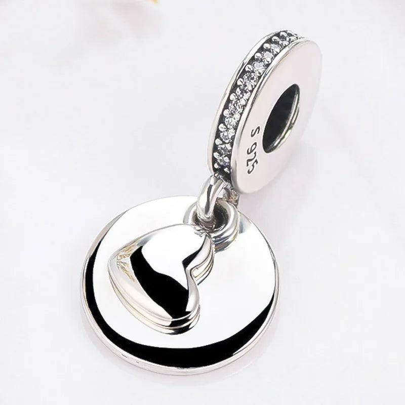 Crystal Pendant Beads for 925 Sterling Silver Charm Bracelet