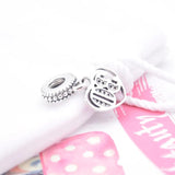 30th Anniversary Crystal Pendant Bead fits 925 Sterling Silver Bracelet