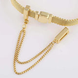 Safety Chain Clip Beads for 925 Sterling Silver Bracelet Bangle