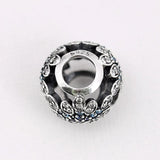 Snowflake Crystal Beads for 925 Silver Charm Bracelet Bangle