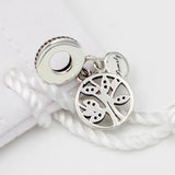 Family Heritage Tree Of Life Pendant Beads 925 Sterling Silver Charm Bracelet