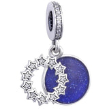 Night Sky Stars Pendant Beads for DIY Bracelet