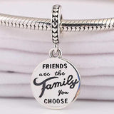 Enamel Family Pendant Bead for 925 Silver Bracelet DIY