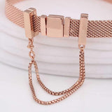 Rose Reflexions Safety Chain Clip Stopper Beads for 925 Silver Bracelet