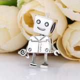Rob Bot Charm for 925 Silver Bracelet