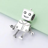 Rob Bot Charm for 925 Silver Bracelet