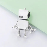 Rob Bot Charm for 925 Silver Bracelet