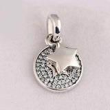 Sparkling Crystal Pendant Bead for 925 Sterling Silver Charm Bracelet