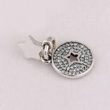Sparkling Crystal Pendant Bead for 925 Sterling Silver Charm Bracelet