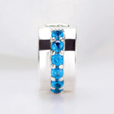 Crystal Clip Beads for 925 Sterling Silver Charm Bracelet