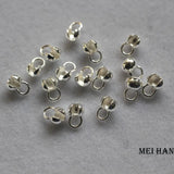 Meihan 925 Sterling Silver Beads 4mm DIY Jewelry Findings