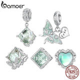 925 Silver Wizard of Oz Butterfly Pendant for Women Bracelet