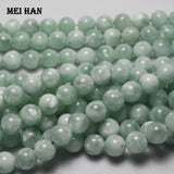 Meihan Angelite Smooth Round Gem Stone Beads for Jewelry Making