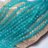 Meihan Natural Mozambique Amazonite 6mm 8mm Faceted Beads