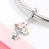 Colorful Circus Theme Charms 925 Silver Fits DIY Bracelet Bangle Beads