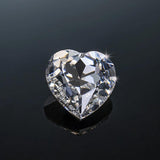 Szjinao D Moissanite Heart Stones Loose Gemstones Jewelry Making Beads