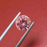 Pink Moissanite Loose 0.1-20ct VVS1 D Excellent Cut Lab Created Gemstones