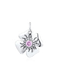P Lock Opener Charms CZ 925 Silver Beads