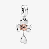 925 Silver Robot Heart Charm Bead for Pandora Bracelet