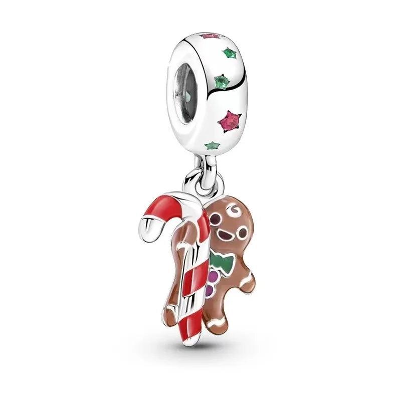 Winter S925 Silver Star Pendant Christmas Charm Pendant